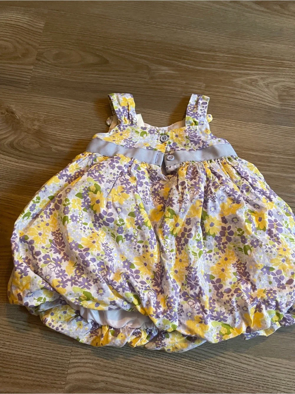 Crazy 8 Floral Bubble Dress 6-12M | Vintage Cottagecore Sundress Boho Chic
